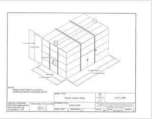 C1D1 Booth: 15x26x14 Modular Extraction Lab